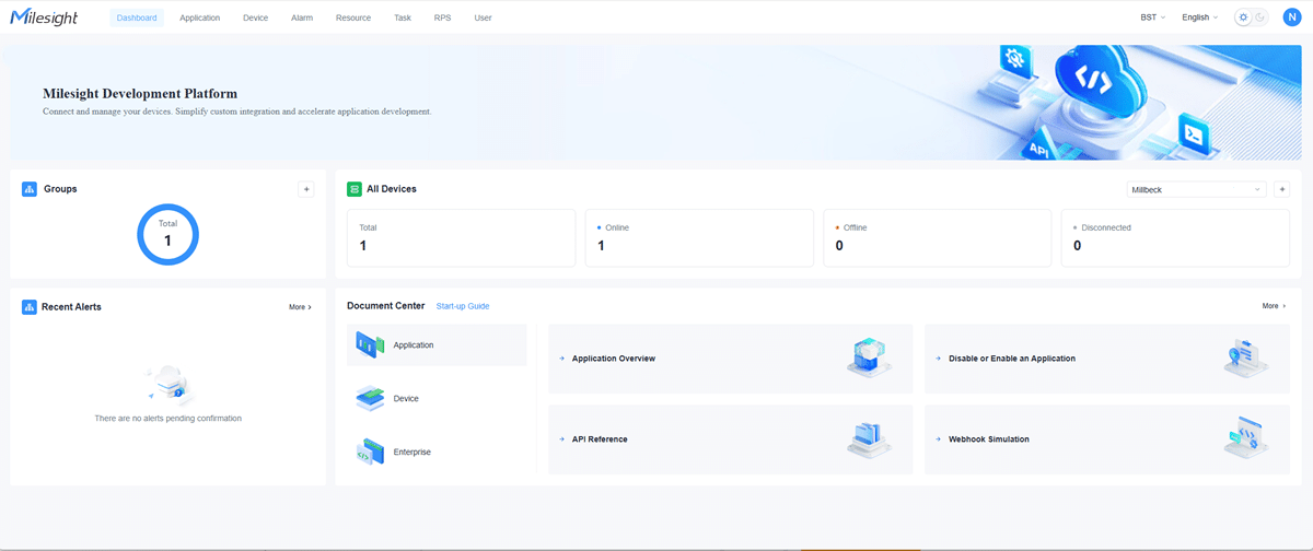 Milesight Development Platform - MDP